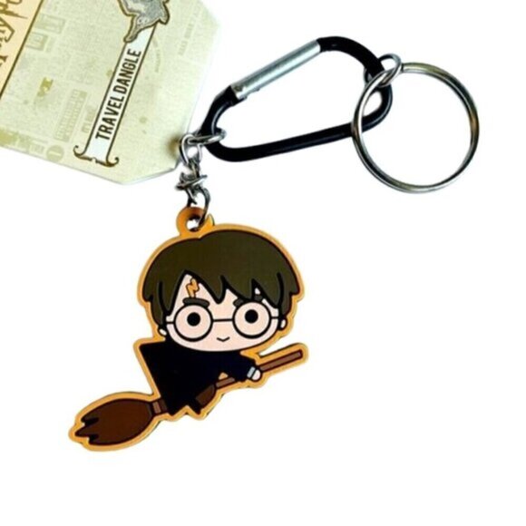 🪄Lot of 2 NWT Harry Potter Gryffindor Keychain + 8" Podpals Plush Toy - Picture 9 of 13